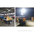 5 kVA, Single Phase 220 VAC, 4x1000W Lamp, Mobile Tower Light (FZMT-1000B)